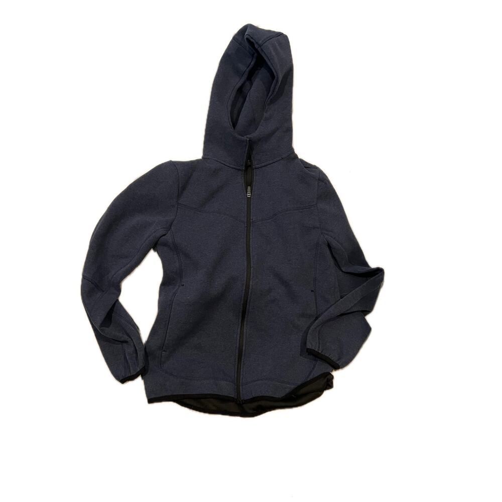 Primark Navy Blue Sweat Suit Full Zip Flare (Small/Medium)